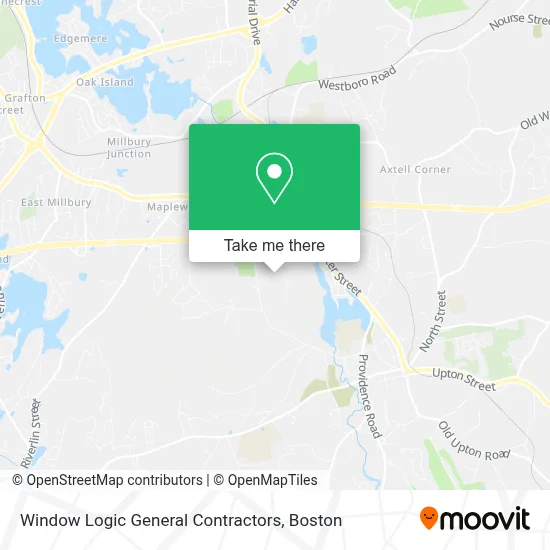 Window Logic General Contractors map