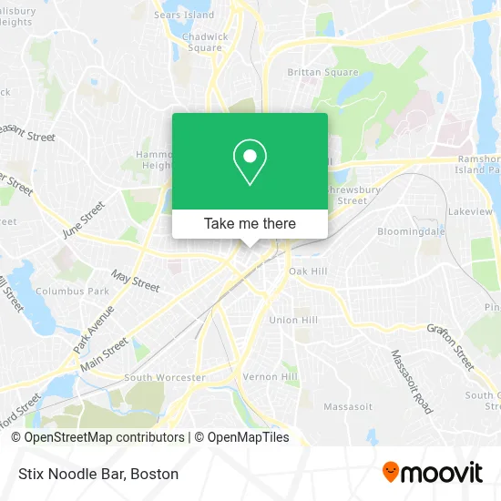 Stix Noodle Bar map