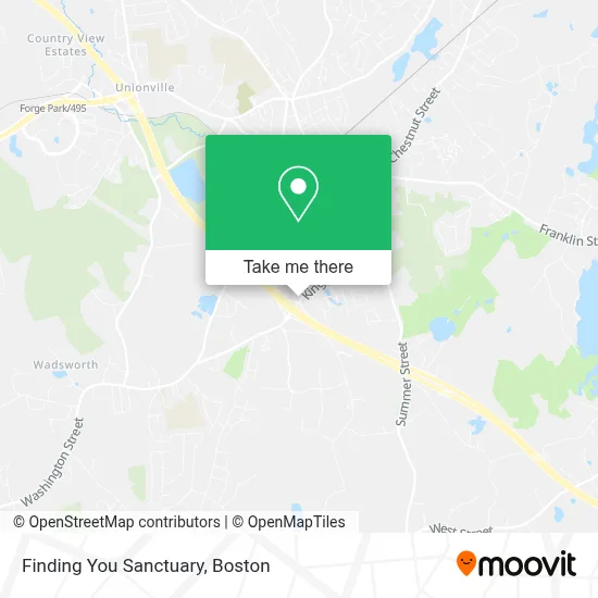 Finding You Sanctuary map