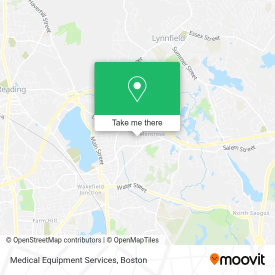 Medical Equipment Services map