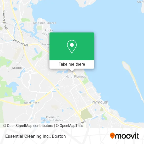 Essential Cleaning Inc. map
