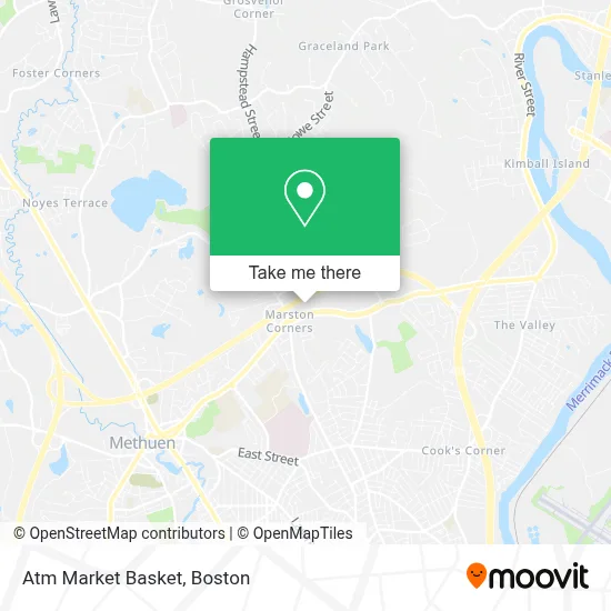 Atm Market Basket map