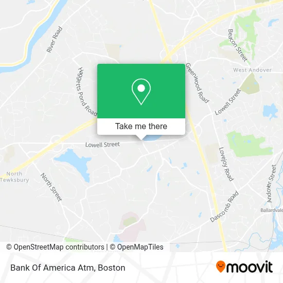 Bank Of America Atm map