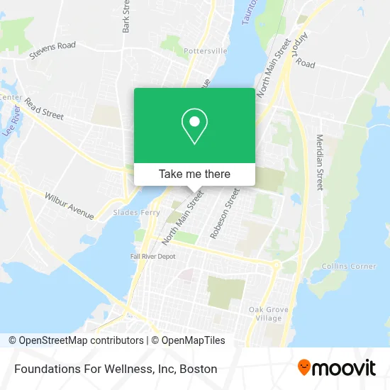Foundations For Wellness, Inc map