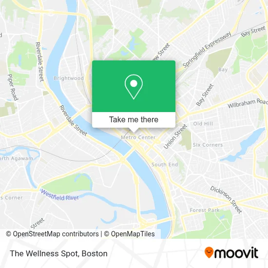 The Wellness Spot map