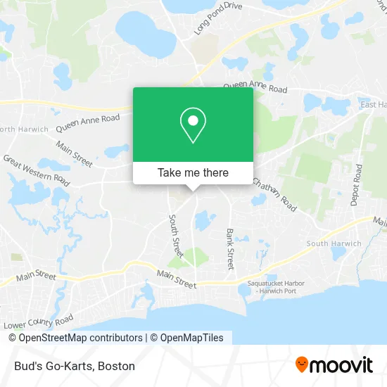 Bud's Go-Karts map