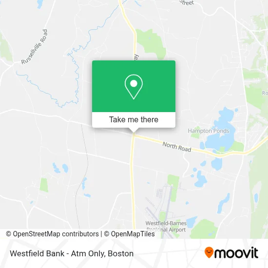 Westfield Bank - Atm Only map