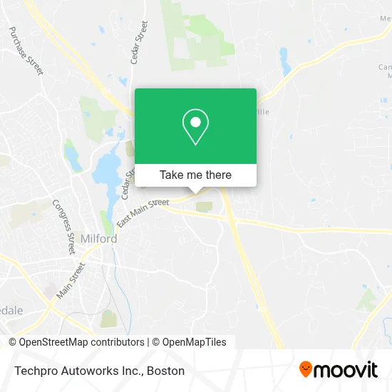 Techpro Autoworks Inc. map