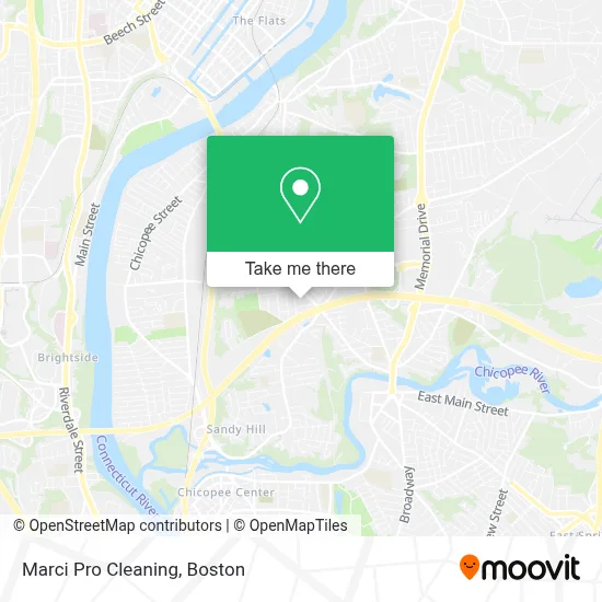 Marci Pro Cleaning map