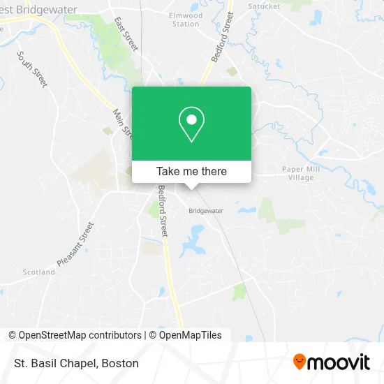 St. Basil Chapel map