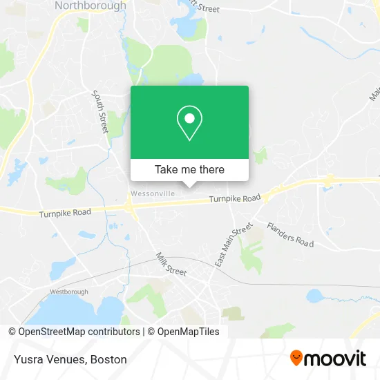 Yusra Venues map