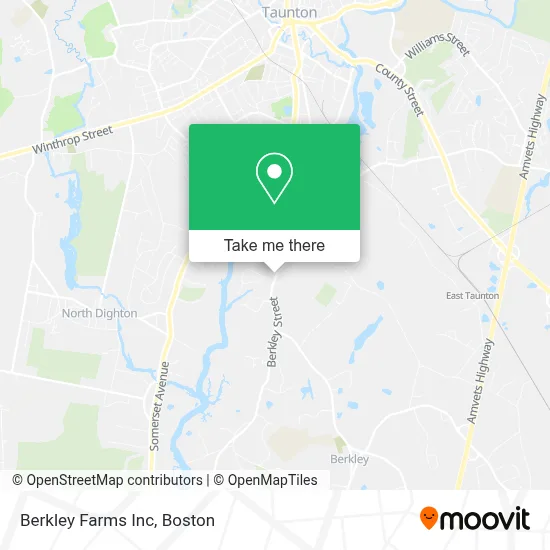 Berkley Farms Inc map
