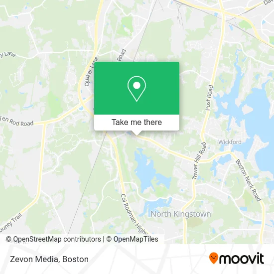 Zevon Media map