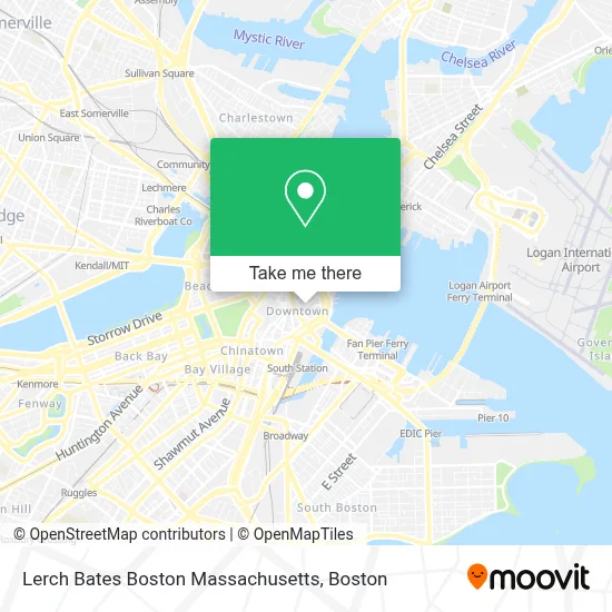 Lerch Bates Boston Massachusetts map