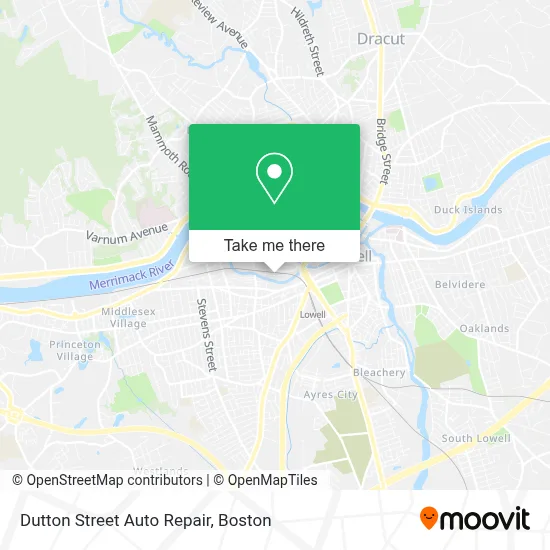 Dutton Street Auto Repair map