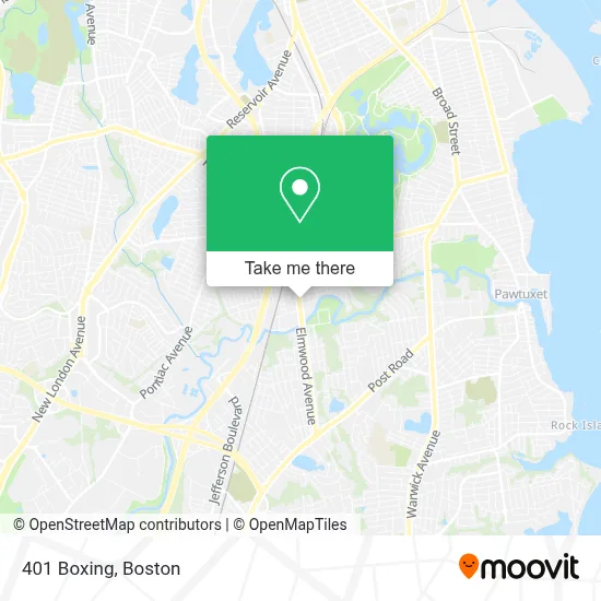 401 Boxing map