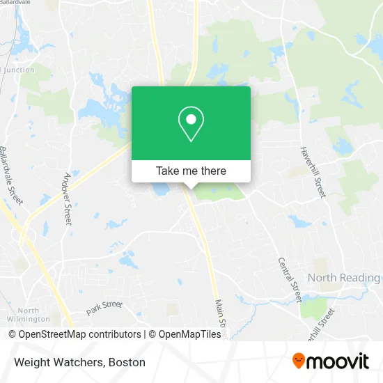 Weight Watchers map