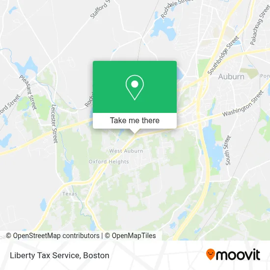 Liberty Tax Service map