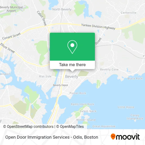 Open Door Immigration Services - Odis map