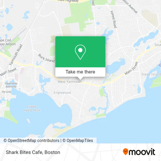 Shark Bites Cafe map