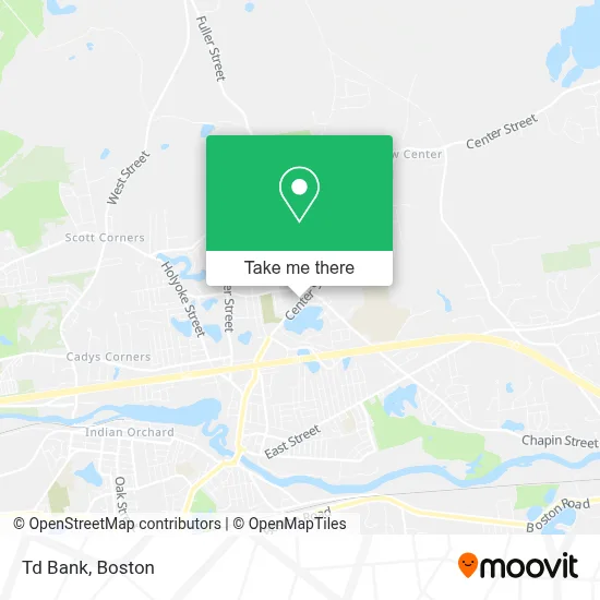 Td Bank map