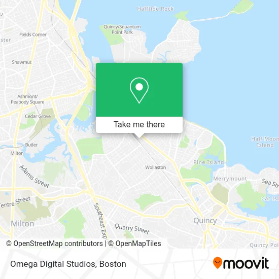 Omega Digital Studios map