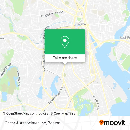 Oscar & Associates Inc map