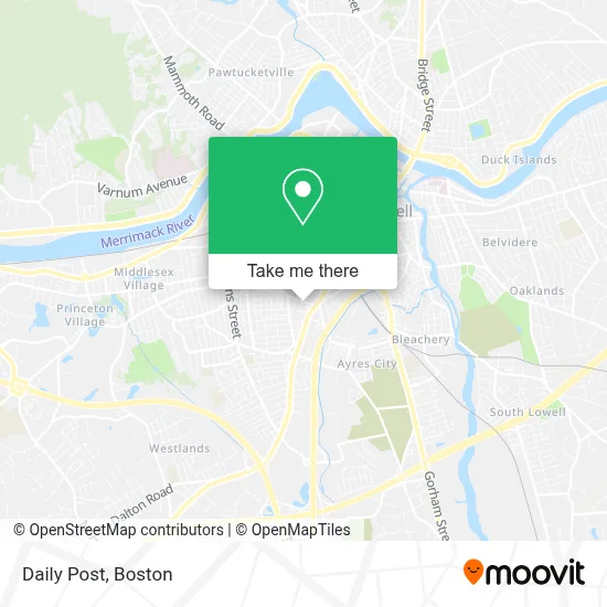 Daily Post map