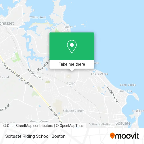 Scituate Riding School map