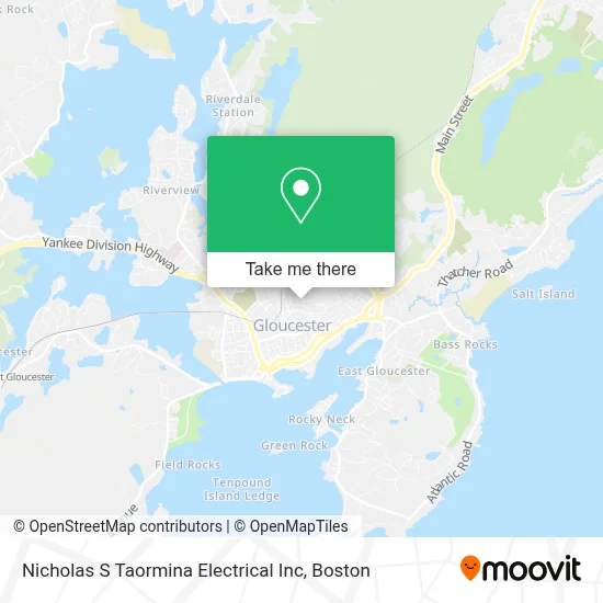 Nicholas S Taormina Electrical Inc map