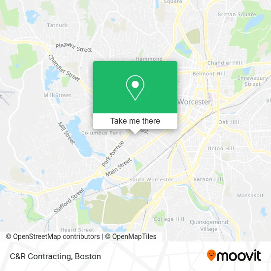 C&R Contracting map