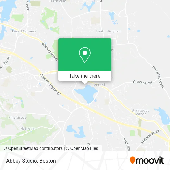 Abbey Studio map