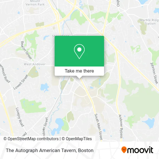 The Autograph American Tavern map