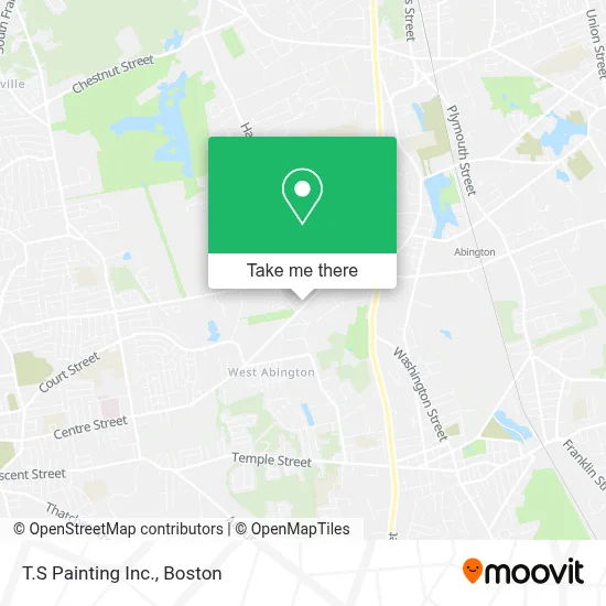 T.S Painting Inc. map