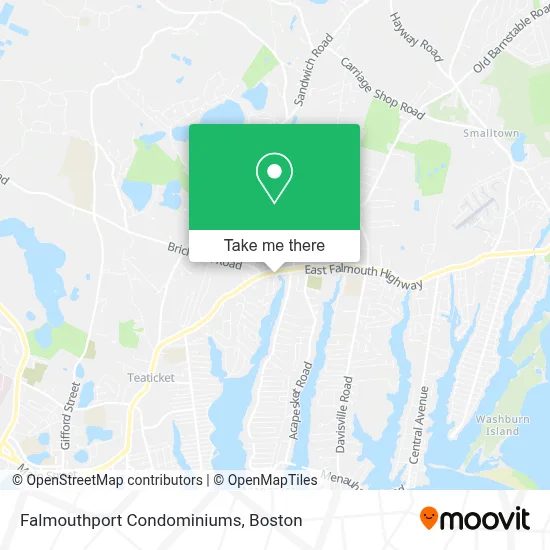 Falmouthport Condominiums map