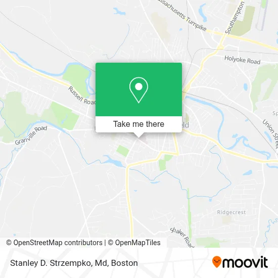 Stanley D. Strzempko, Md map