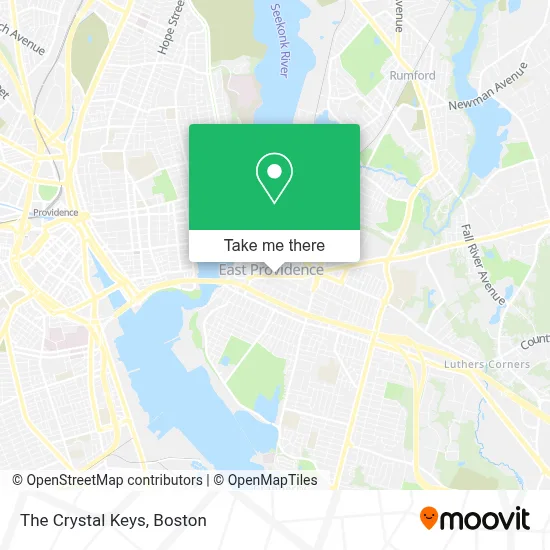 The Crystal Keys map