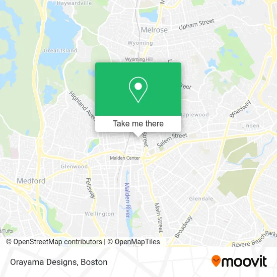 Orayama Designs map