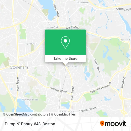 Pump N' Pantry #48 map