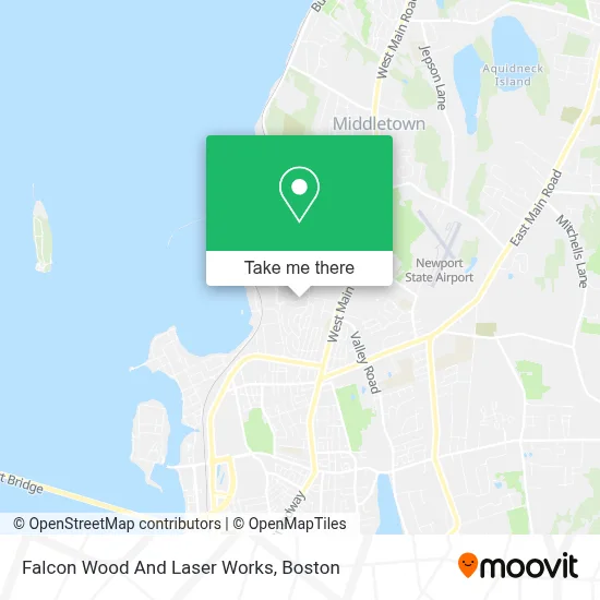 Falcon Wood And Laser Works map