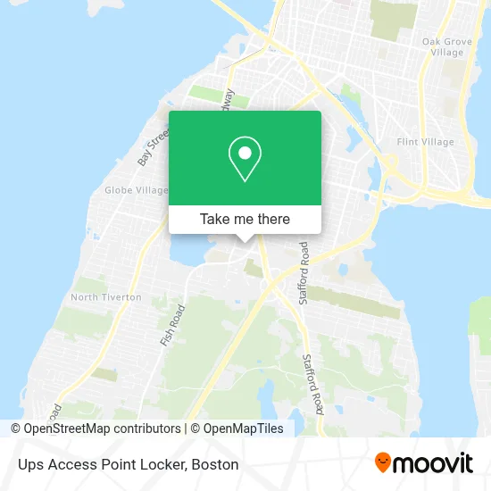 Ups Access Point Locker map