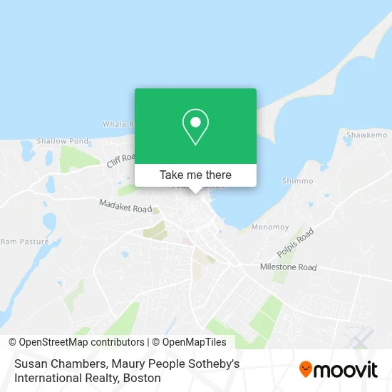 Susan Chambers, Maury People Sotheby's International Realty map