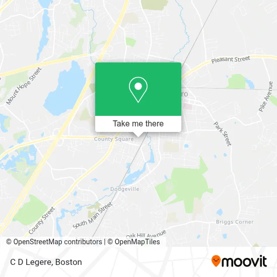 C D Legere map
