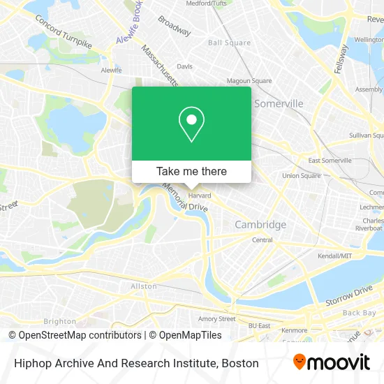 Hiphop Archive And Research Institute map