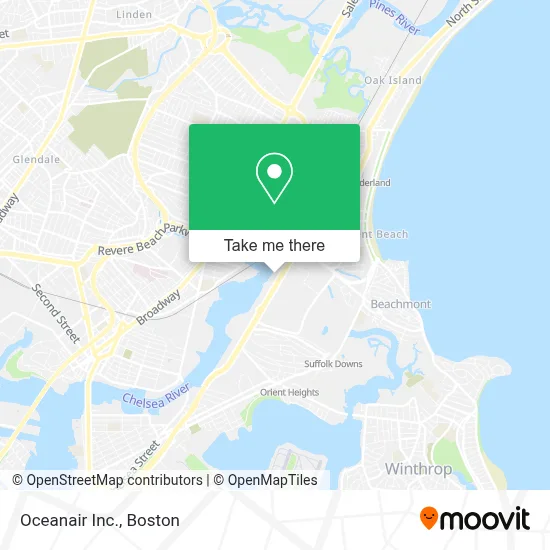 Oceanair Inc. map