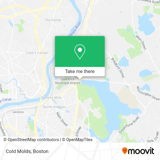 Cold Molds map