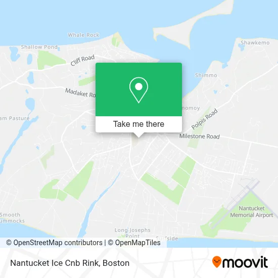 Nantucket Ice Cnb Rink map