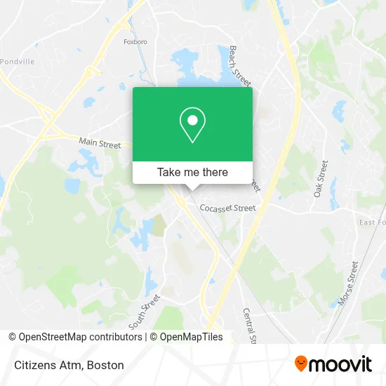 Citizens Atm map