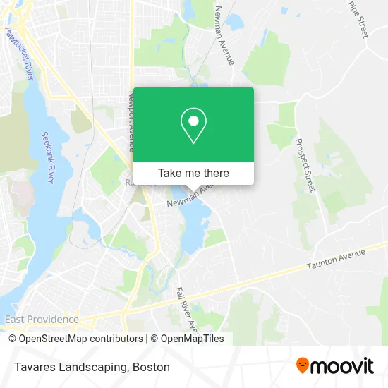 Tavares Landscaping map