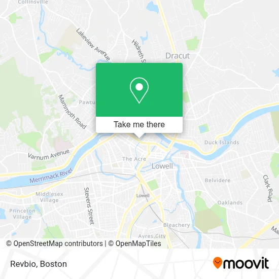 Revbio map